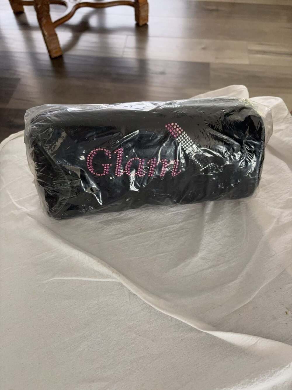 Travel Traders Glam Lipstick Velvet Cosmetic Roll Bag